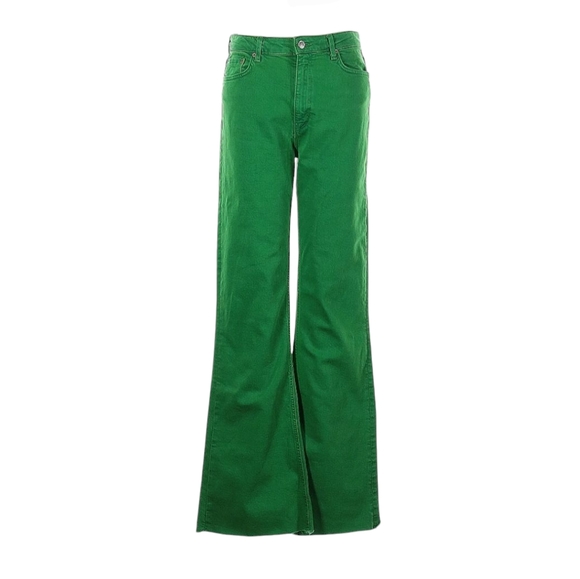 Zara Pants - Zara Green Jeans, Size 8